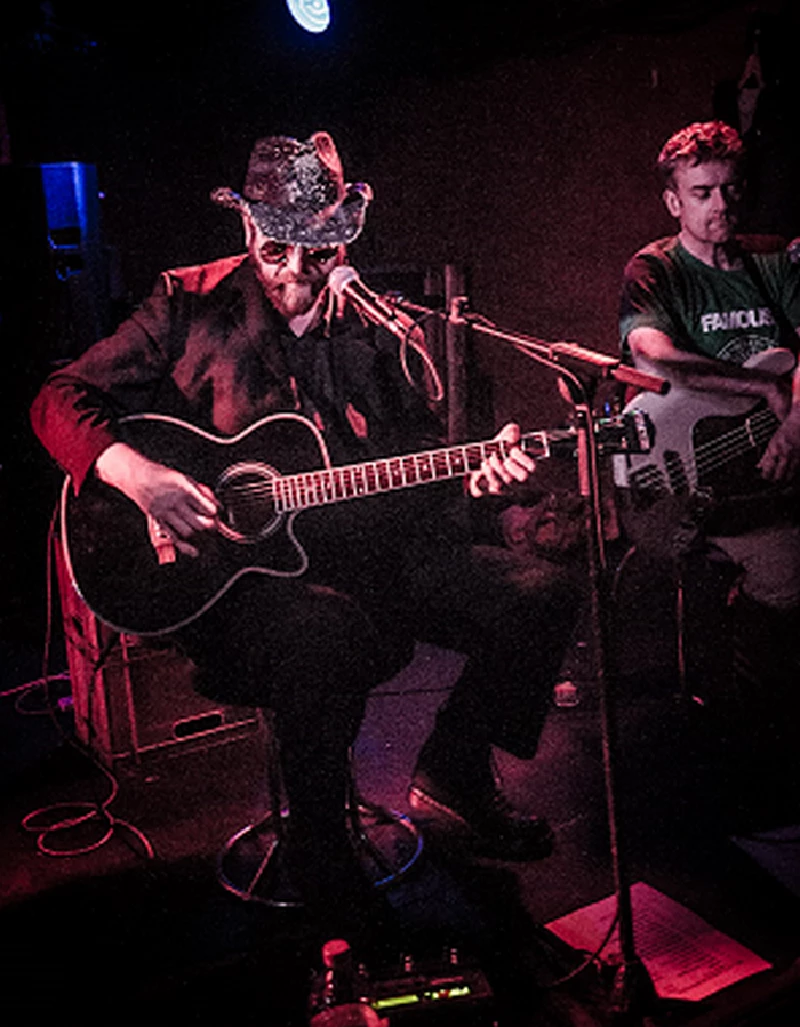 Martin Metcalfe and the Fornicators - Voodoo Rooms, Edinburgh, 30/6/2014