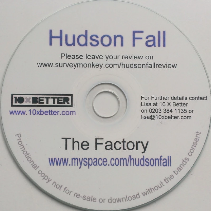 Hudson Fall - The Factory EP