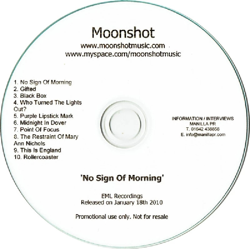 Moonshot - No Sign of Morning